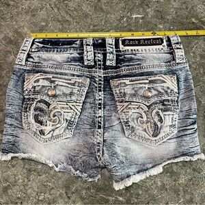 Rock Revival Denim Shorts 26